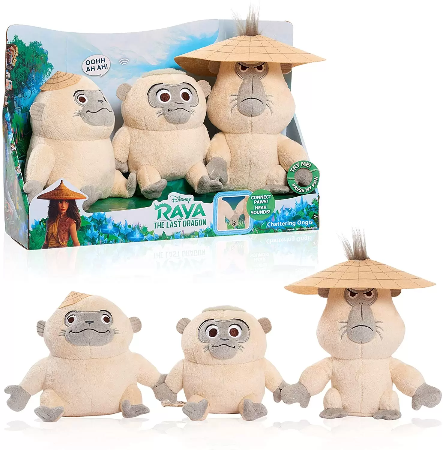 Walt Disney Plush - Raya And The Last Dragon - Chattering Ongis