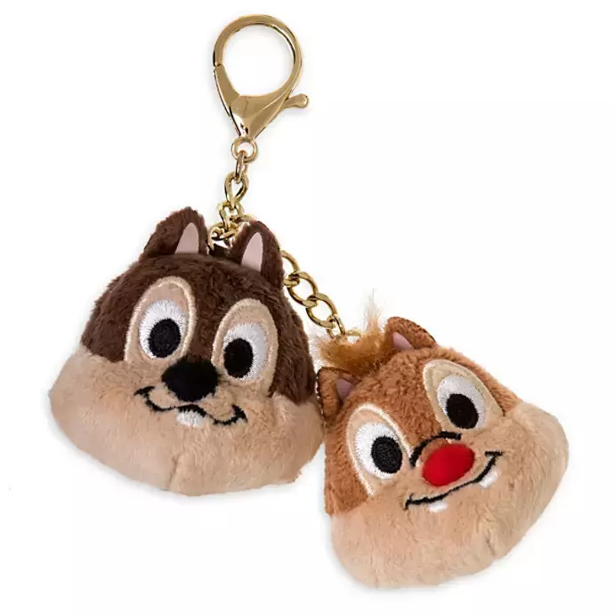 Walt Disney Plush - Mickey And Friends - Chip \'n Dale Plush Bag Charm