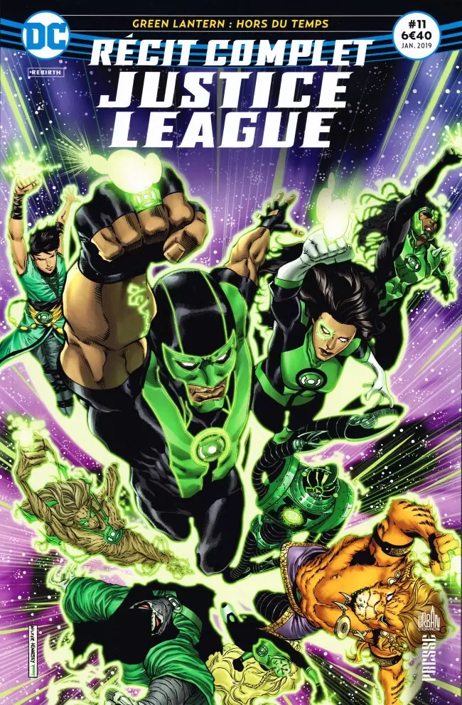 Justice League - Récits Complets (DC Presse) - Green Lantern : Hors du temps