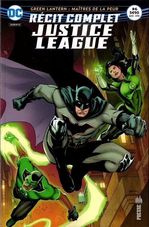 Justice League - Récits Complets (DC Presse) - Green Lantern : Maîtres de la peur