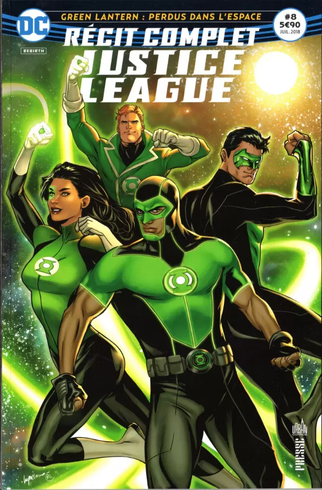 Justice League - Récits Complets (DC Presse) - Green Lantern : Perdus dans l\'espace
