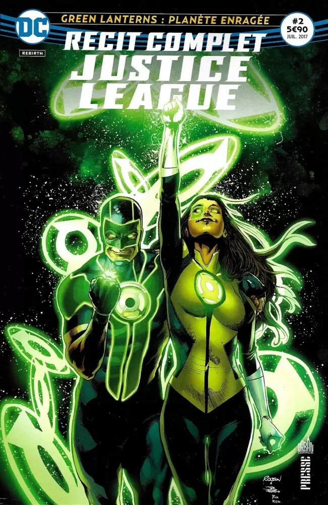 Justice League - Récits Complets (DC Presse) - Green Lanterns : Planète enragée
