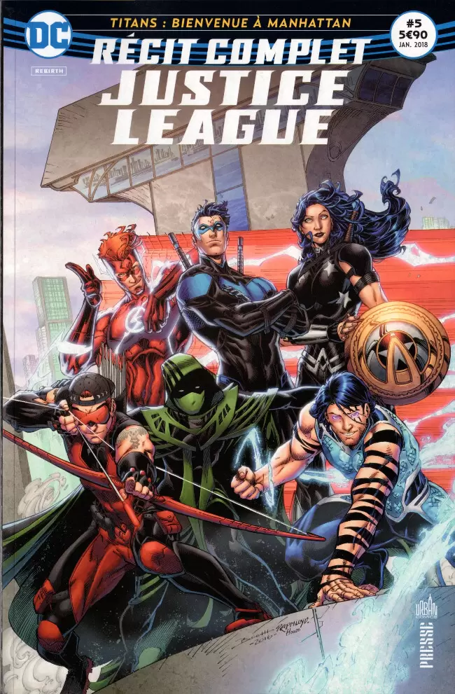 Justice League - Récits Complets (DC Presse) - Titans : Bienvenue à Manhattan
