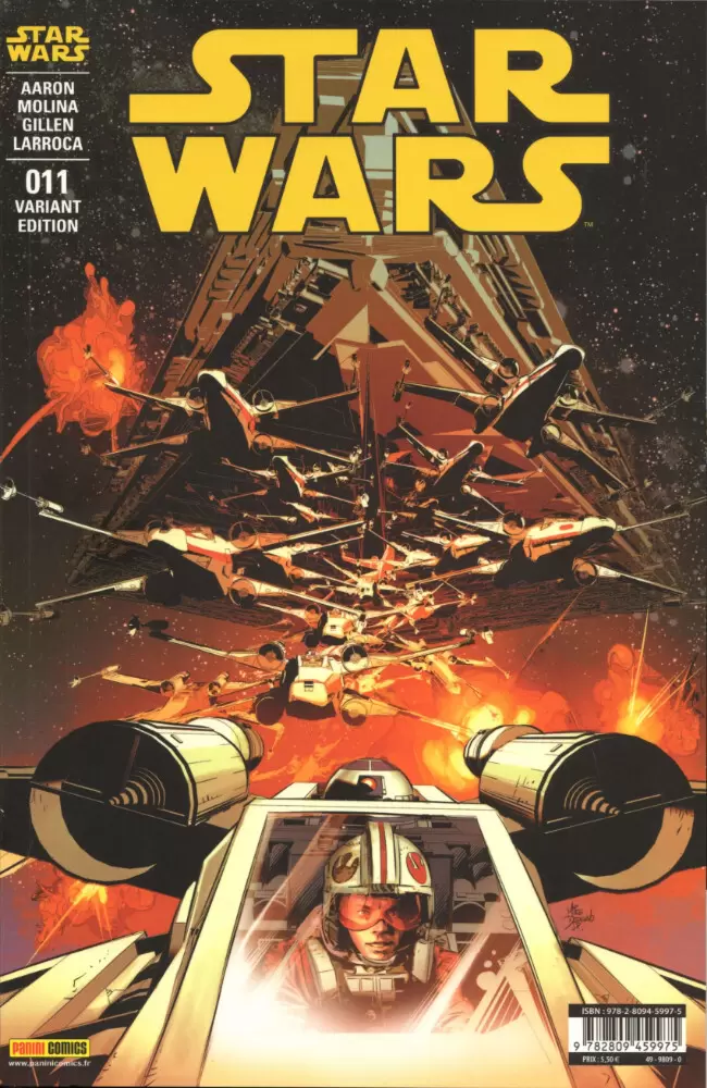 Star Wars - Panini Comics 2015 - Le Dernier Vol du Harbinger - Variant 11B