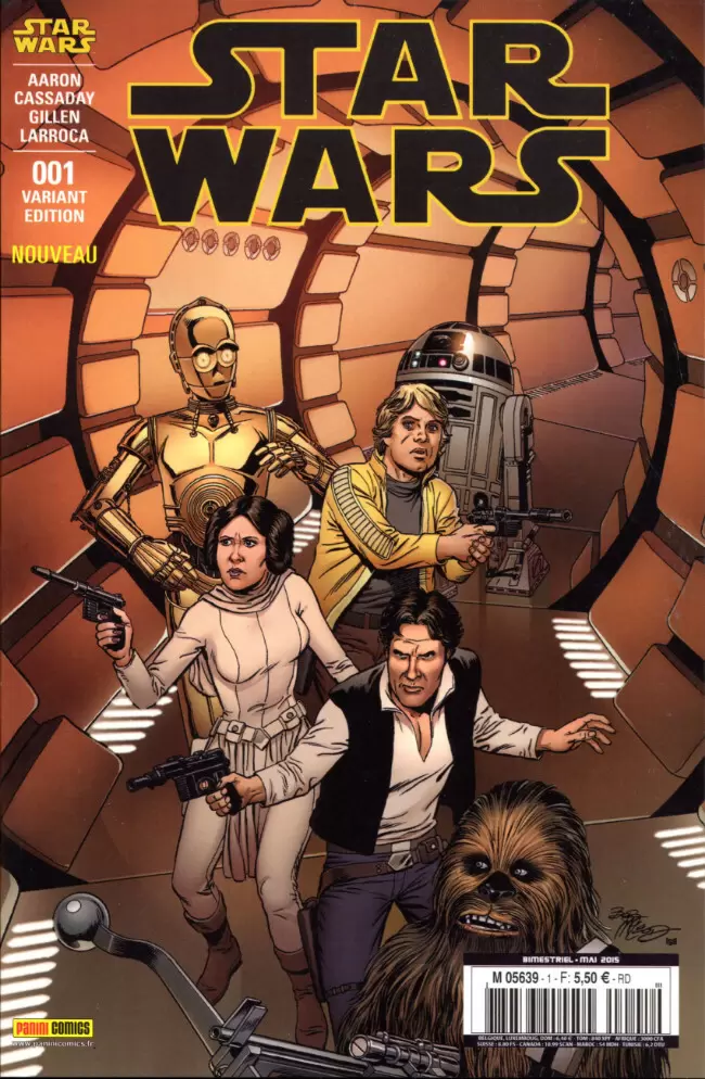 Star Wars - Panini Comics 2015 - Skywalker passe à l\'attaque  - Variant 1F