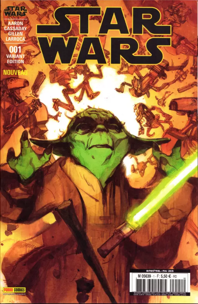 Star Wars - Panini Comics 2015 - Skywalker passe à l\'attaque  - Variant 1I