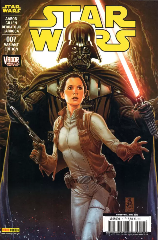 Star Wars - Panini Comics 2015 - Vador : Abattu (1/2) - Variant 07B