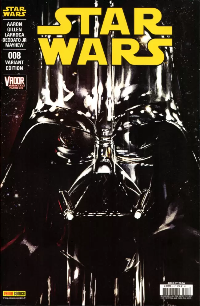 Star Wars - Panini Comics 2015 - Vador : abattu (2/2) - Variant