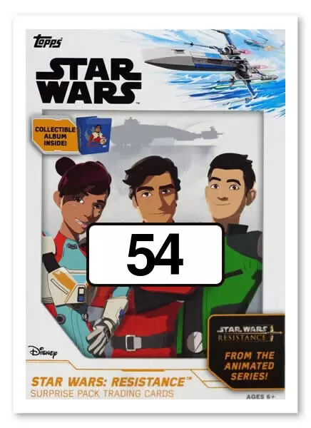 Topps Star Wars Resistance - Carte n°54