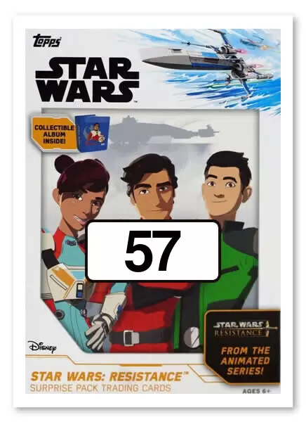 Topps Star Wars Resistance - Carte n°57