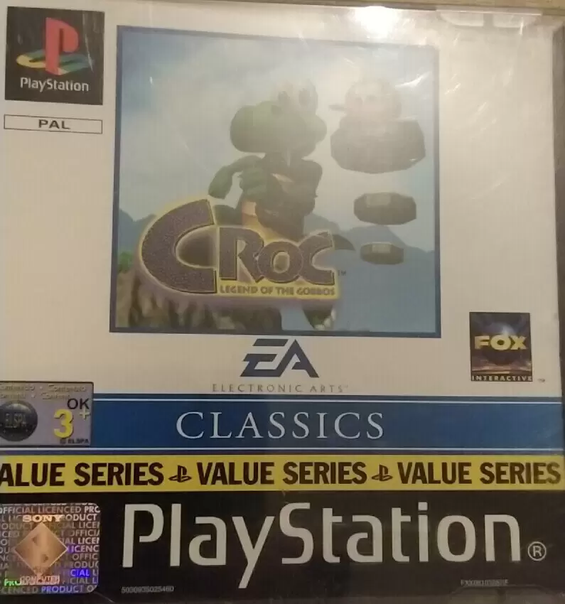 Jeux Playstation PS1 - Croc