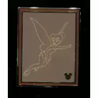 2014 Hidden Mickey Series - Chalk Sketches - Tinker Bell