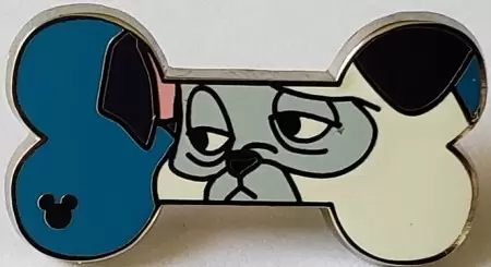 Disney Pins Open Edition - 2017 Hidden Mickey Series - Disney Dog Bones - Percy