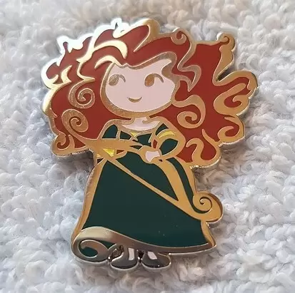 Disney Pins Open Edition - Cute Stylized Princess Merida