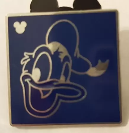 Disney - Pins Open Edition - Hidden Mickey Series III - Character Outlines - Donald