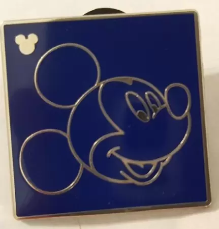 Disney - Pins Open Edition - Hidden Mickey Series III - Character Outlines - Mickey