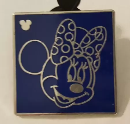 Disney - Pins Open Edition - Hidden Mickey Series III - Character Outlines - Minnie