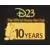 D23 - Gold Member Welcome Gift 2019 - 10 Fan-Tastic Milestones Pin Set - Celebrating 10 Fantastic Years