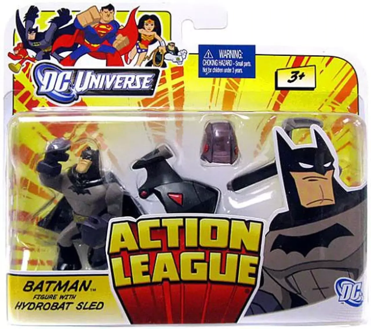 DC Universe Action League - Batman with Hydrobat Sled