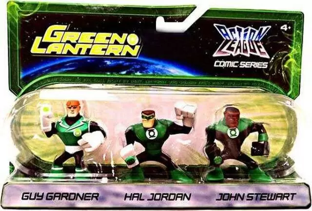 DC Universe Action League - Guy Gardner, Hal Jordan & John Stewart