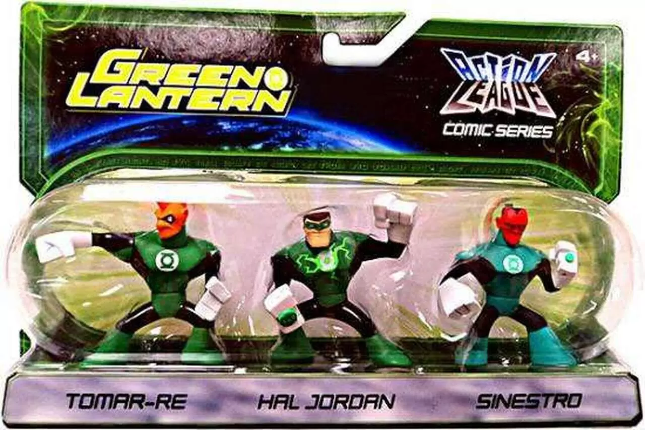 DC Universe Action League - Tomar-Re, Hal Jordan, Sinestro