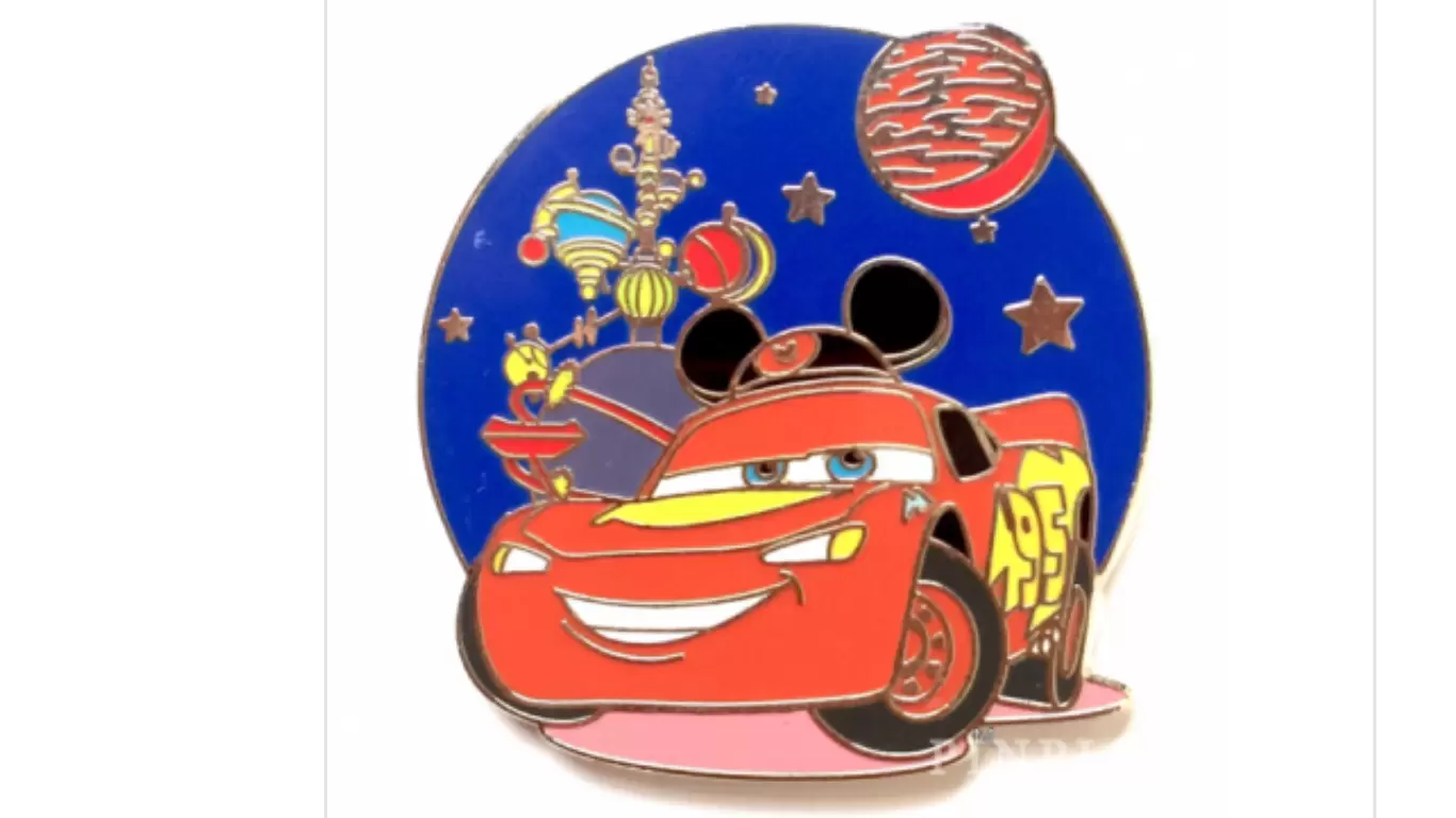 Disney - Pins Open Edition - Hip Lanyard Starter Set - Cars at Disney Theme Parks - Lightning McQueen