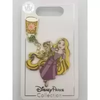 Pascal and Rapunzel Dangle Pin