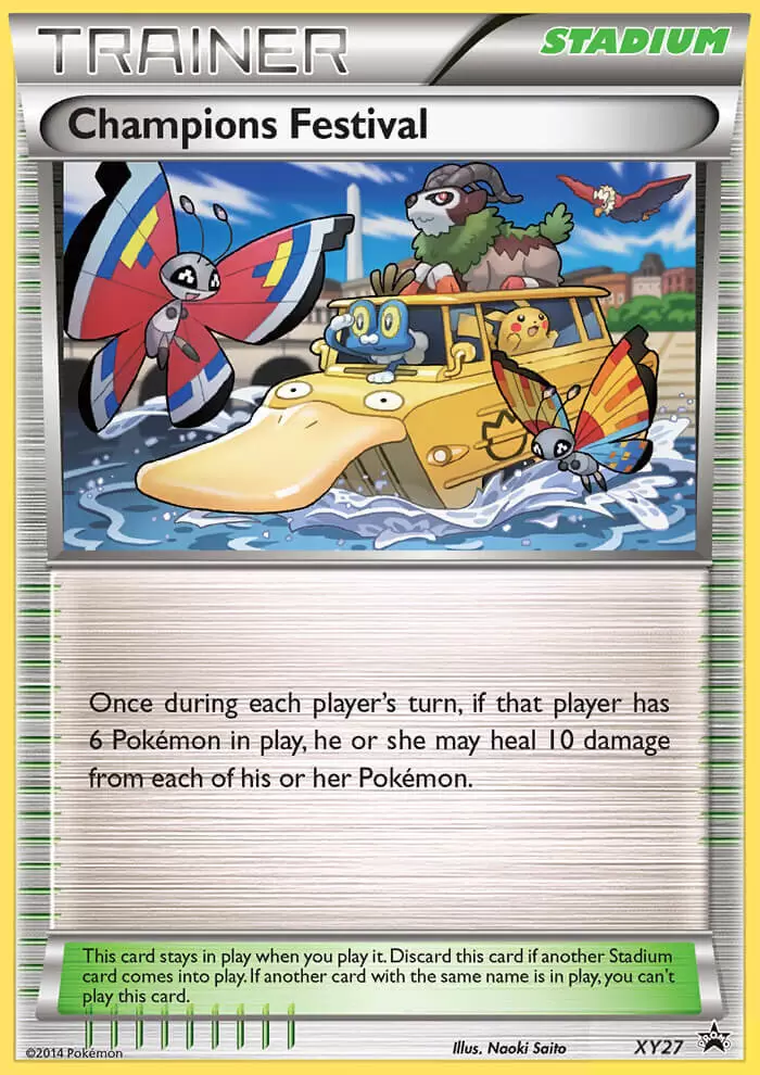 XY Promos - Champions Festival Worlds 14