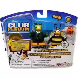 Mix 'N Match Series 1 Bumble Bee & Frankenpenguin