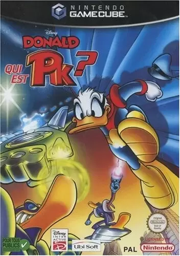 Jeux Gamecube - Donald : Qui est PK ?