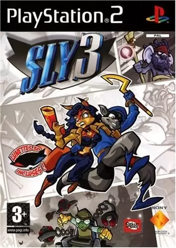 PS2 Games - Sly 3: Honour Among Thieves