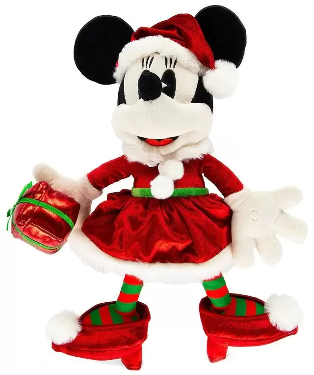 Peluches Disney Store - 2018 Holiday Minnie Mouse
