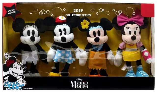 Walt Disney Plush - Mickey And Friends - Disney 2019 Collector Series Minnie Mouse 8.5-Inch Plush Set