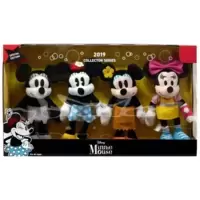 Mickey And Friends - Disney 2019 Collector Series Minnie Mouse 8.5-Inch Plush Set