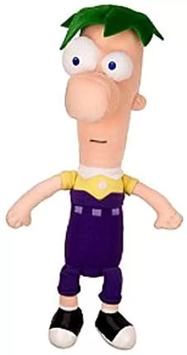 Walt Disney Plush - Phineas And Ferb - Talking Ferb