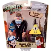 Grunkle Stan & Bill Cipher