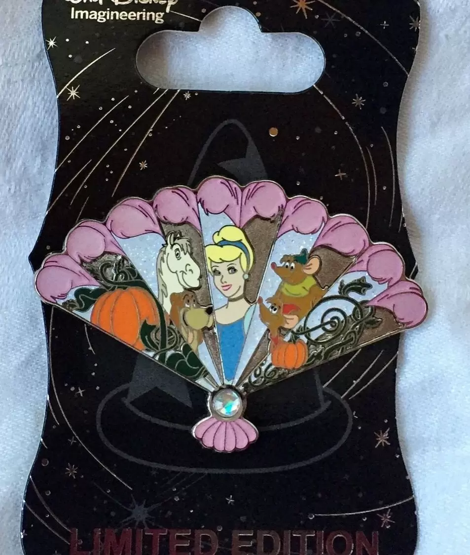 Princess Floral Fan Series - Princess Floral Fan Series - Cinderella