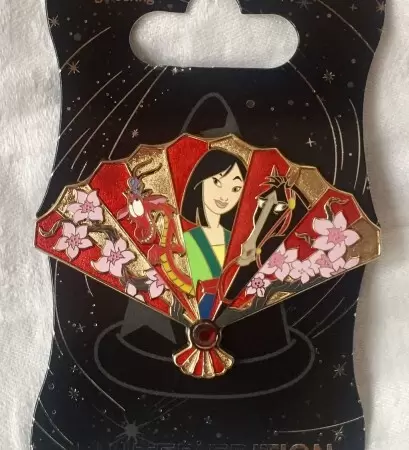 Princess Floral Fan Series - Princess Floral Fan Series - Mulan