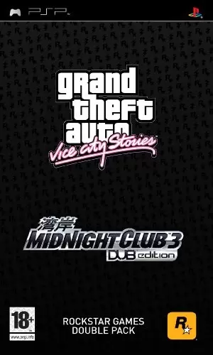 PSP Games - Midnight club 3 - dub édition + GTA : Vice City stories