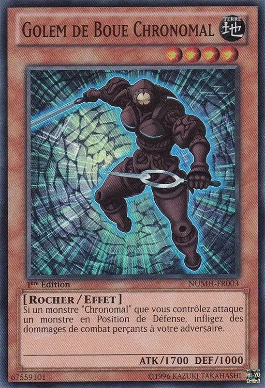 Chasseurs de Numéros NUMH - Golem de Boue Chronomal