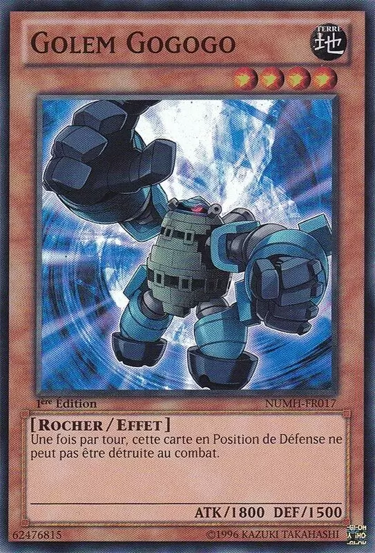 Chasseurs de Numéros NUMH - Golem Gogogo