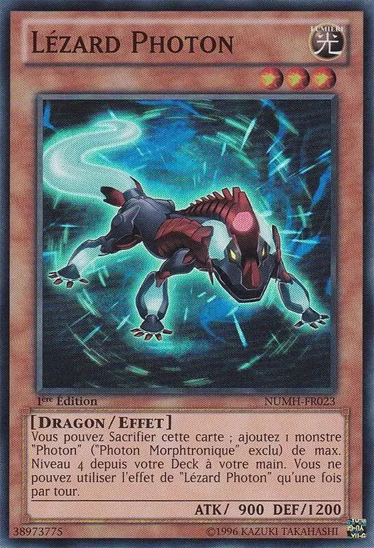 Chasseurs de Numéros NUMH - Lézard Photon