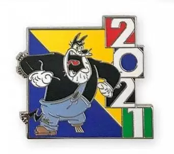 Disney Pins Open Edition - 2021 Dated Mystery Collection - Pegleg Pete