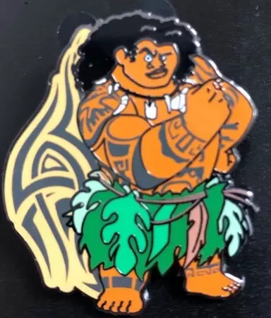 Disney Pins Open Edition - Moana Lanyard Pin Set - Maui
