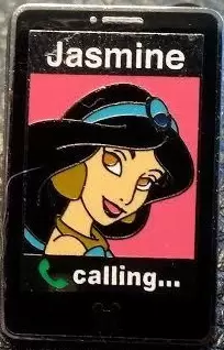 Disney Pins Open Edition - Princess Mobile Phone- Jasmine