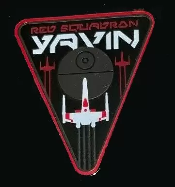 Disney Pins Open Edition - Star Wars Galaxy\'s Edge - Resistance Booster Set - Red Squadron Yavin