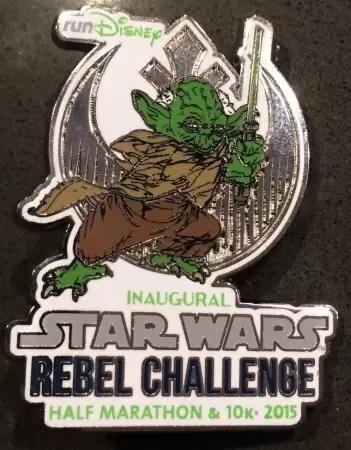 Star Wars - Inaugural Star Wars Half Marathon Weekend 2015 - Rebel Challenge Yoda