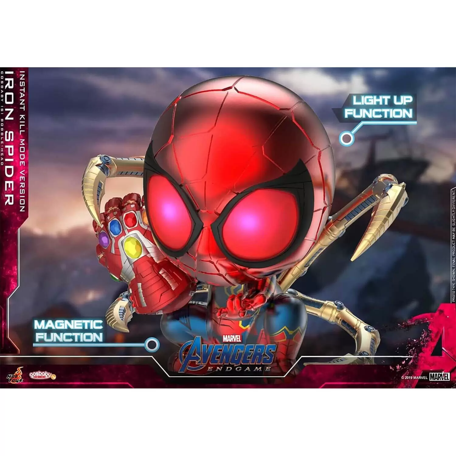 Cosbaby Figures - Avengers: Endgame - Iron Spider (Instant Kill Mode Version)