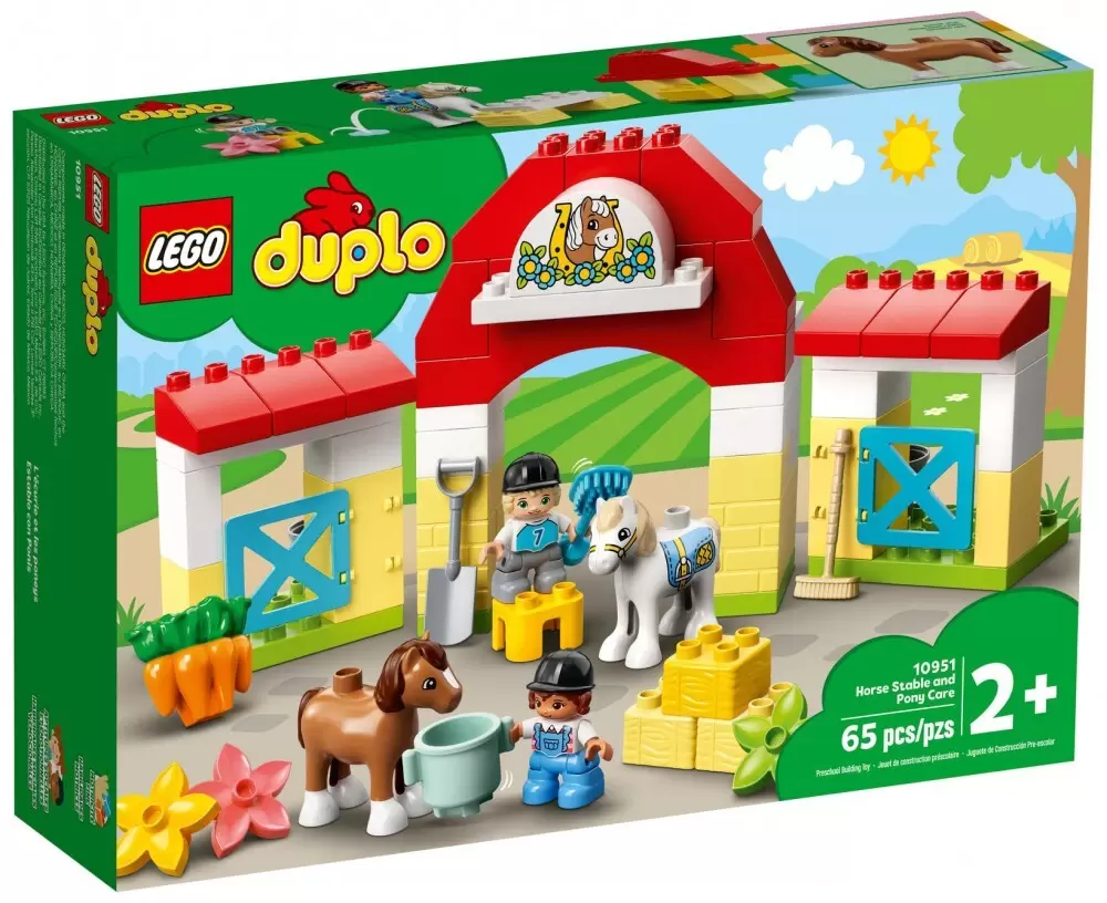 LEGO Duplo - L\'écurie et les poneys
