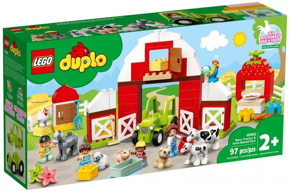 LEGO Duplo - La grange, le tracteur et les animaux de la ferme